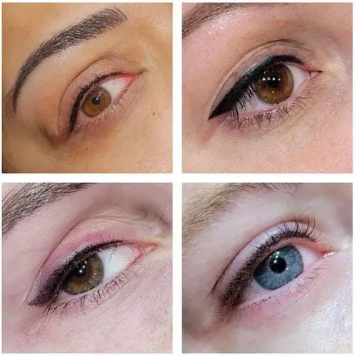 résultats de Maquillage Semi-Permanent eyeliner