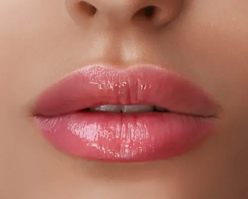 lèvres hydratées: résultat du soin hydralips