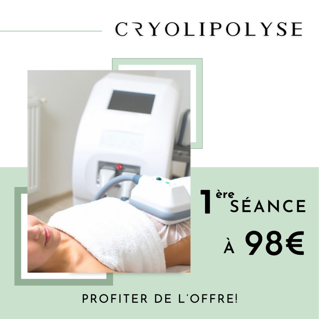 Offre spéciale été 2024: Cryolipolyse à 98€